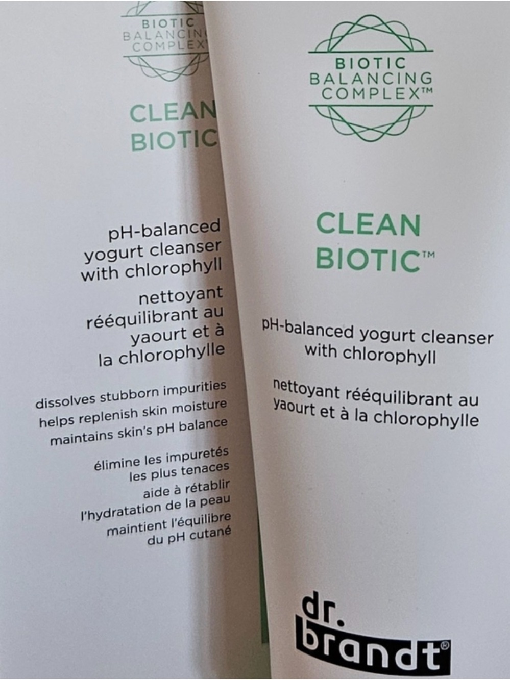 Dr. Brandt Clean Biotic pH-Balanced Yogurt Cleanser with Chlorophyll 3.5 oz NIB - Picture 5 of 7